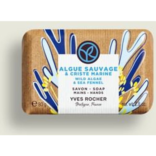 YVES ROCHER - Wild Algae & Sea Fennel Soap 80g