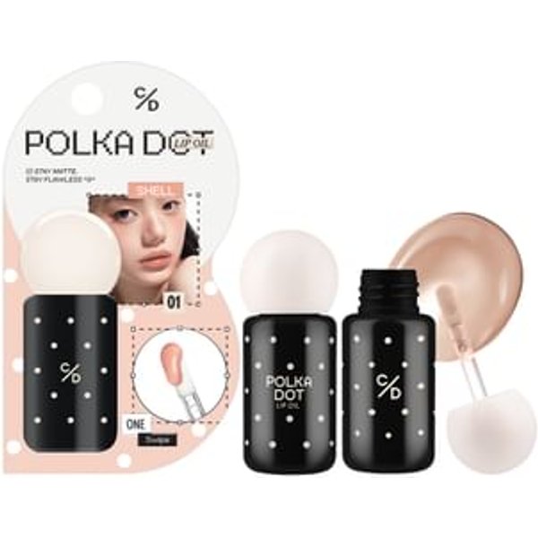 Cathy Doll - Polka Dot Lip Oil 01 Shell