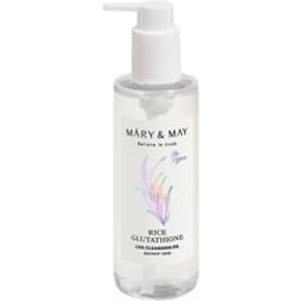 Mary&May - Rice Glutathione LHA Cleansing Oil - Huile démaquillante riz et glutathion