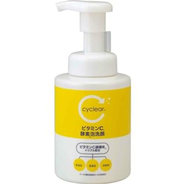 KUMANO COSME - Cyclear Vitamin C Enzyme Foam Facial Wash 300ml