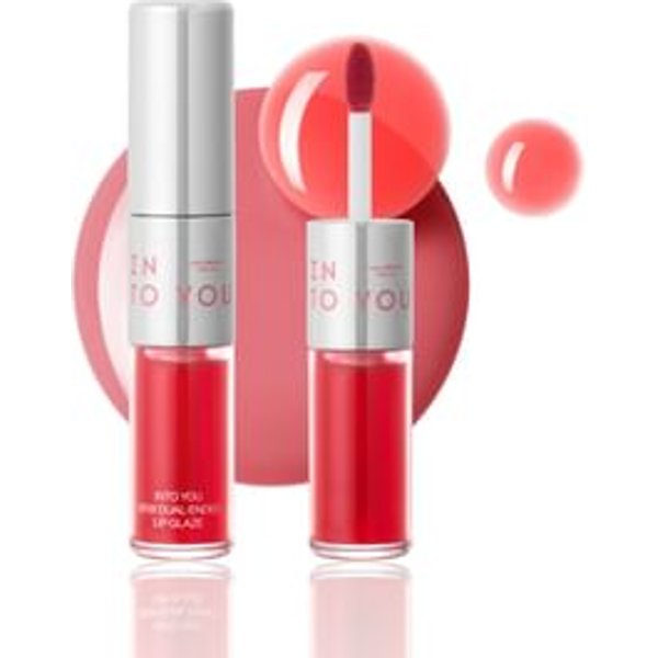 INTO YOU - Dew Dual-Ended Lip Glaze - 3 Colors #DD01 Berry Dew - 2.8g+2.8g