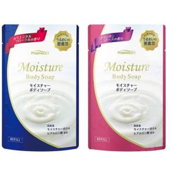KUMANO COSME - Pharmaact Moisture Body Soap Oriental Floral - 400ml Refill