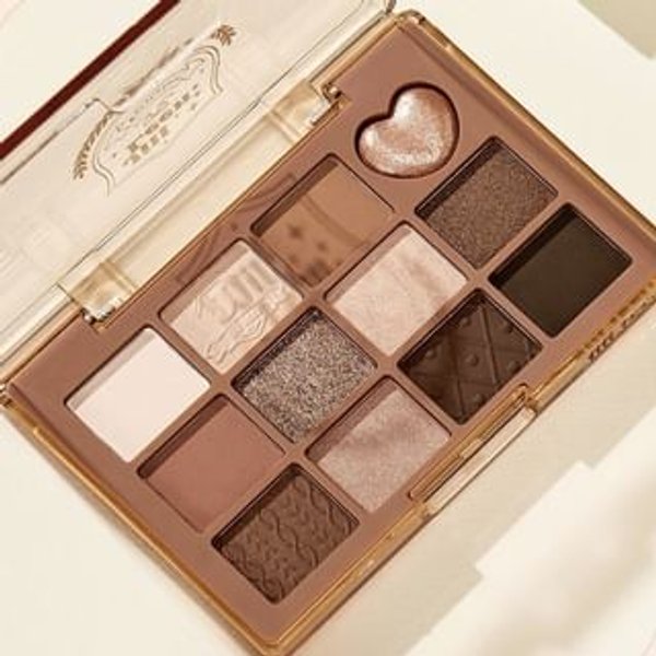 JILL LEEN - Multi Eyeshadow Palette (Misty Brown Plate) - Lidschatten-Palette