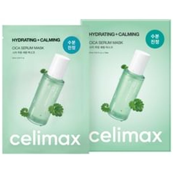 celimax - Cica Serum Mask Set 2025 Version - 27ml x 10 sheets