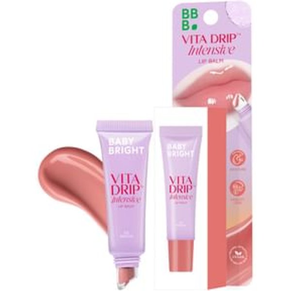 Baby Bright - Vita Drip Intensive Lip Balm 02 Peach