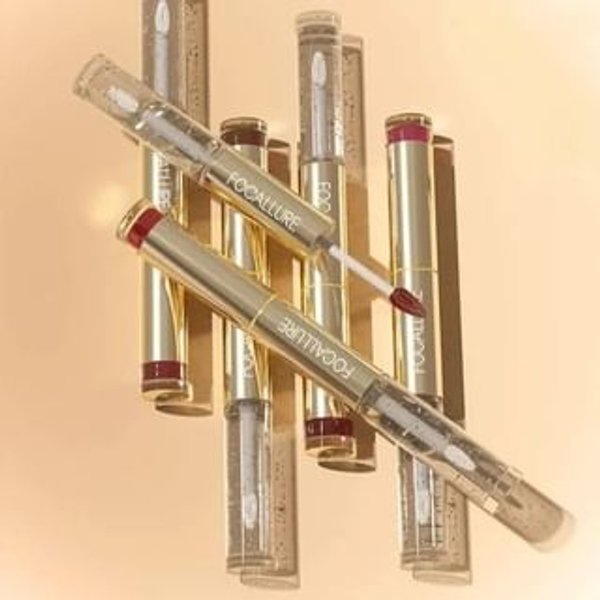 FOCALLURE - New Juicy Lip Oil Duo - 3 Colors #BB01 Hazelnut Spread