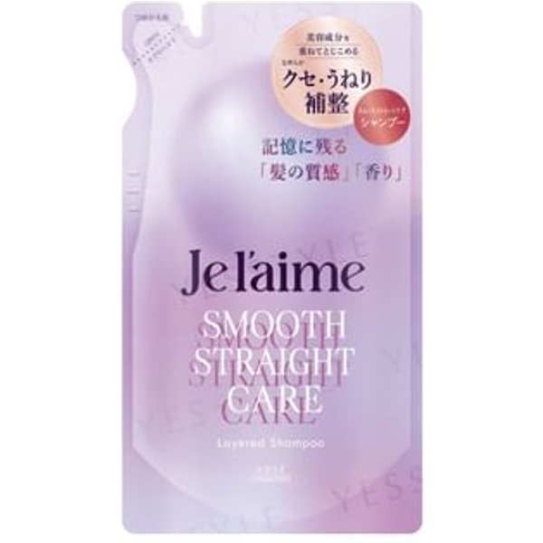 Kose - Je l'aime Smooth Straight Care Layered Shampoo Refill 340ml