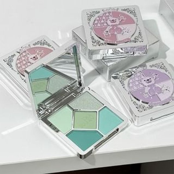 Art Value - Dream Bear 5 Color Eyeshadow Palette - 4 Types 03# Neon Dreamscape - 7.1g