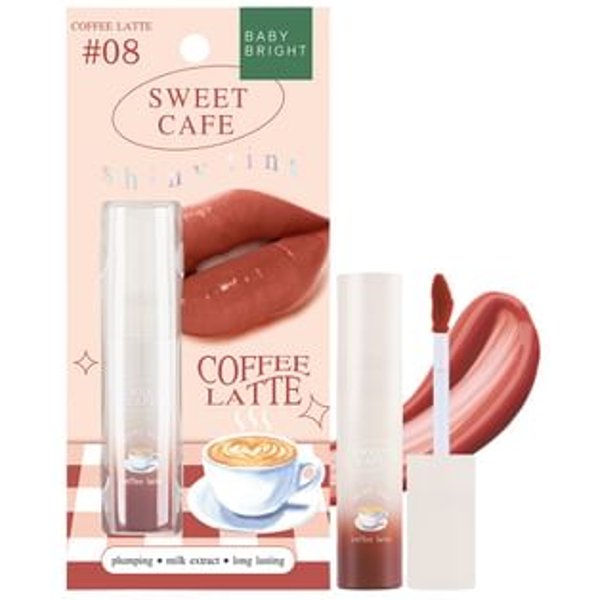 Baby Bright - Sweet Cafe Shiny Tint 08 Coffee Latte