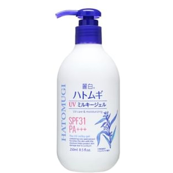 KUMANO COSME - Reihaku Hatomugi UV Milky Gel SPF 31 PA+++ - Gel solaire