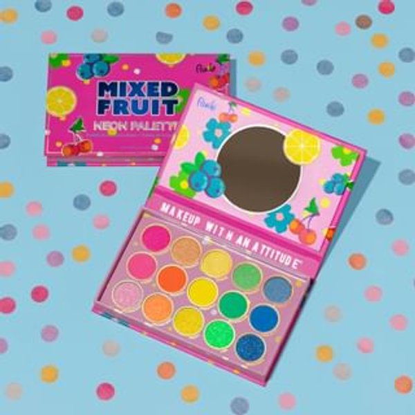 Rude Cosmetics - Mixed Fruit Palette - Neon Neon - 15g