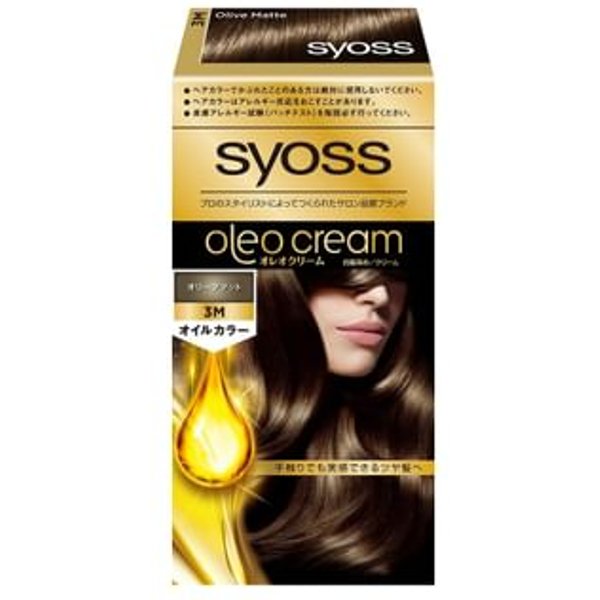 syoss - Oleo Cream Hair Color 3M Olive Matte