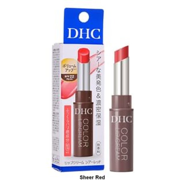 DHC - Color Lip Cream SPF 22 PA++ Sheer Red