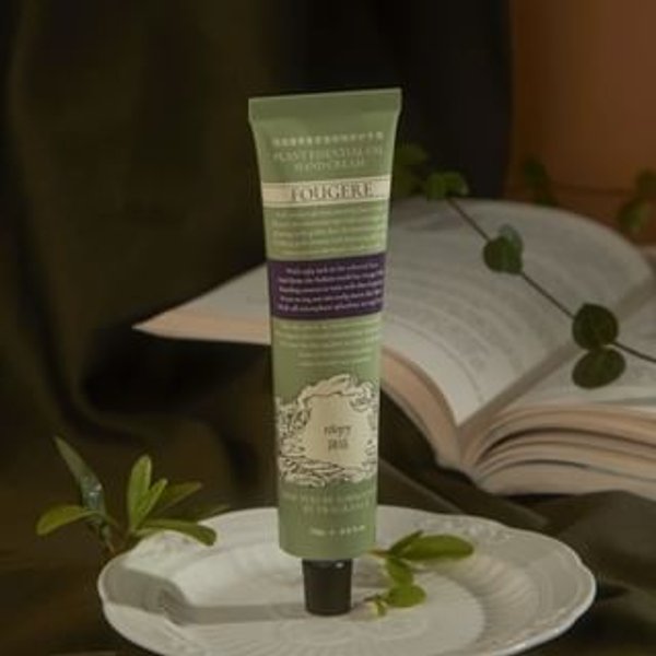 roopy - Poetic Series Fougere Plant Essential Oil Hand Cream - 7 Flavors Tea By Moonlight - 75g
