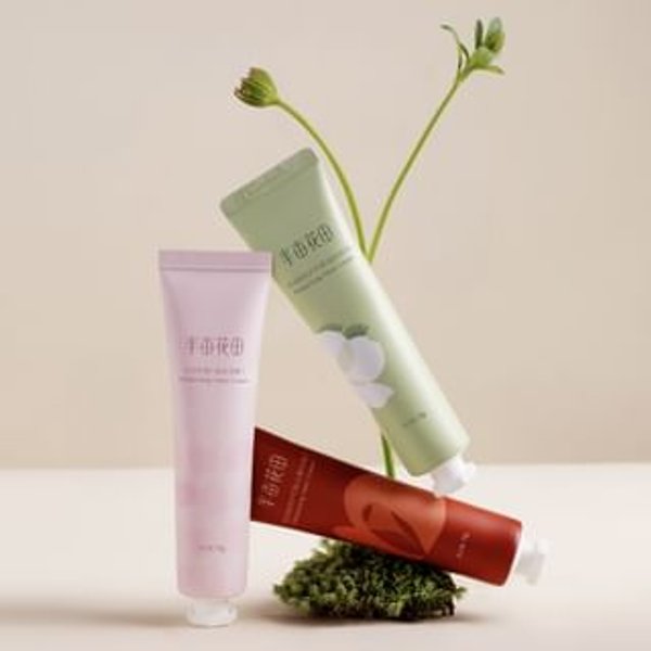 LITTLE DREAM GARDEN - Mosturizing Hand Cream - 3 Flavors #Garden Jasmine - 75g
