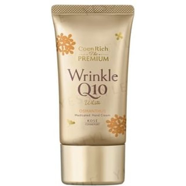 Kose - CoenRich The Premium Q10 White Wrinkle Care Hand Cream - Crème pour les mains