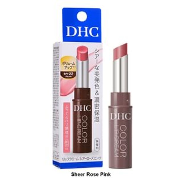 DHC - Color Lip Cream SPF 22 PA++ Sheer Rose Pink