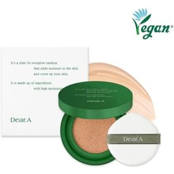 Dear.A - Slim Fit Everglow Cushion - 2 Colors #21 Vanilla