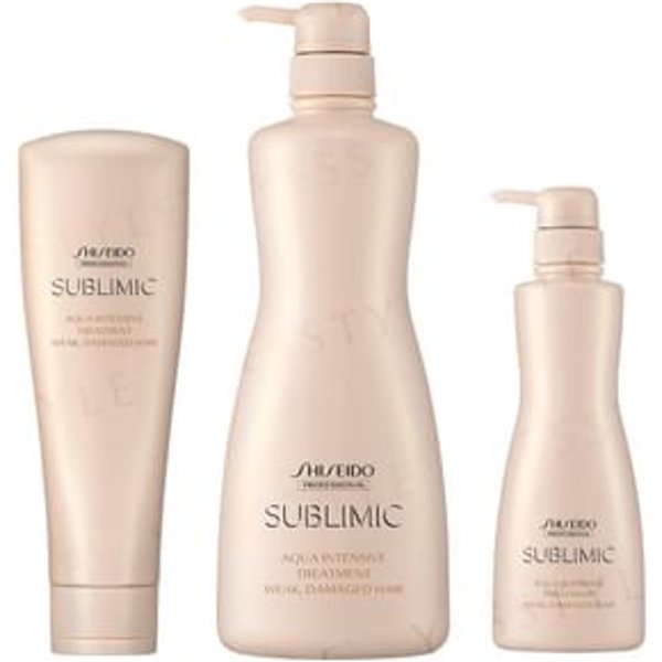 Shiseido Professional - Sublimic Aqua Intensive Treatment Weak Damaged Hair 500g
