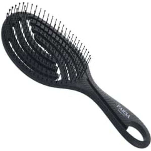 PARSA Beauty - Wheat Straw Spiral Brush Black