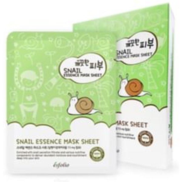 esfolio - Pure Skin Snail Essence Mask Sheet (10er Pack)