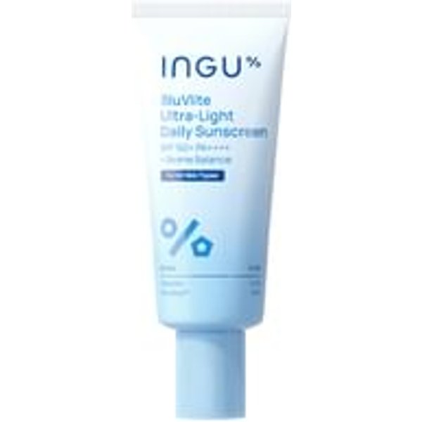 INGU - BluVlite Ultra-Light Daily Sunscreen SPF 50 PA++++ + Biome Balance 50g