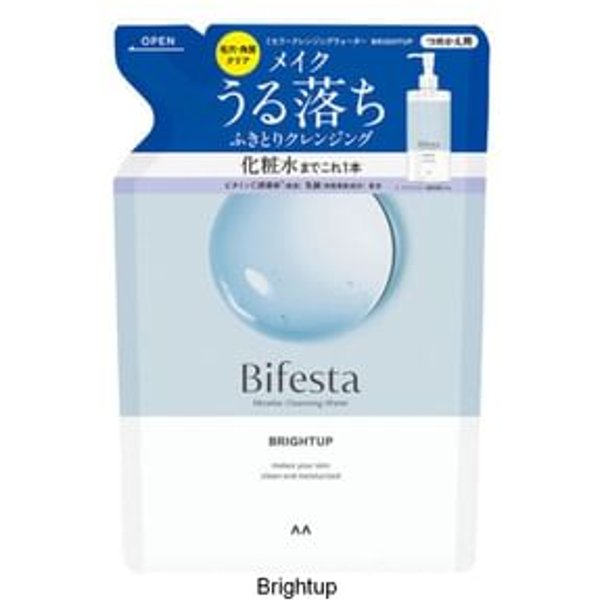 Mandom - Bifesta Micellar Cleansing Water Brightup - 360ml Refill