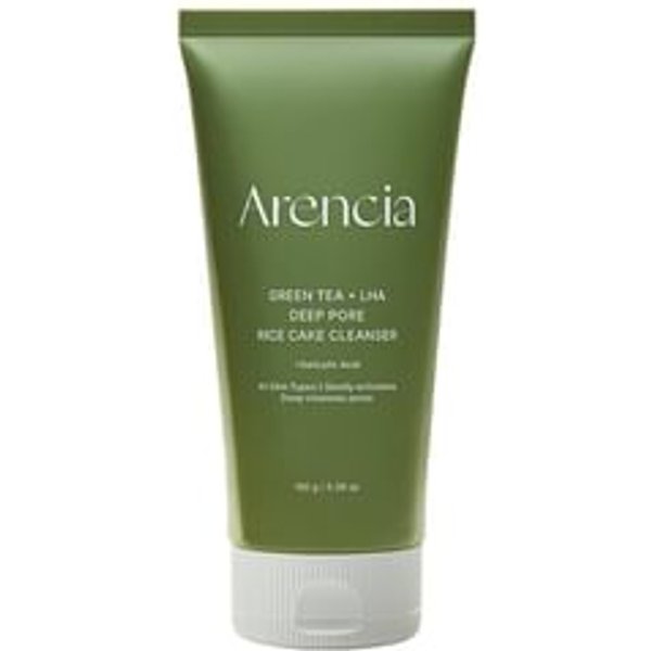 Arencia - Green Tea + LHA Deep Pore Rice Cake Cleanser - Nettoyant