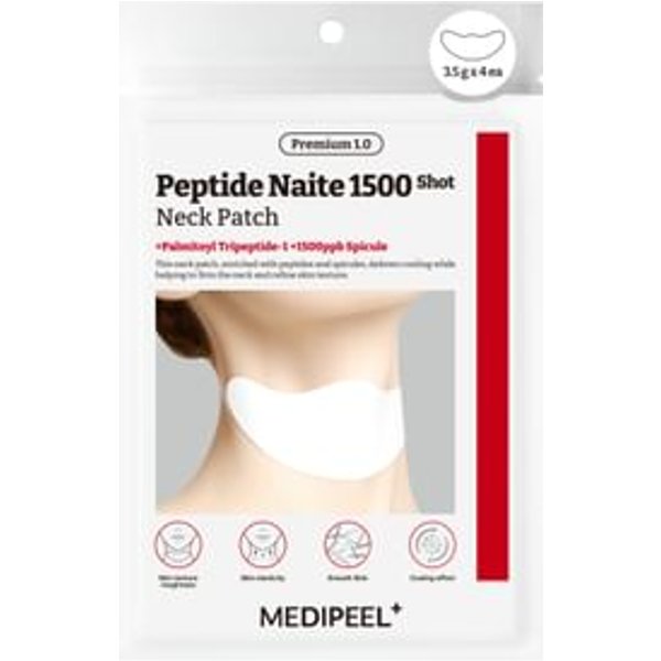 MEDIPEEL - Premium Peptide Naite 1500 Shot Neck Patch 1.0 3.5g x 4 patches