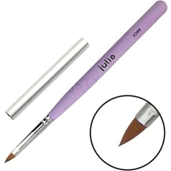 Cosplus - Julia Macaron Nail Art Brush 3D#8 1 pc