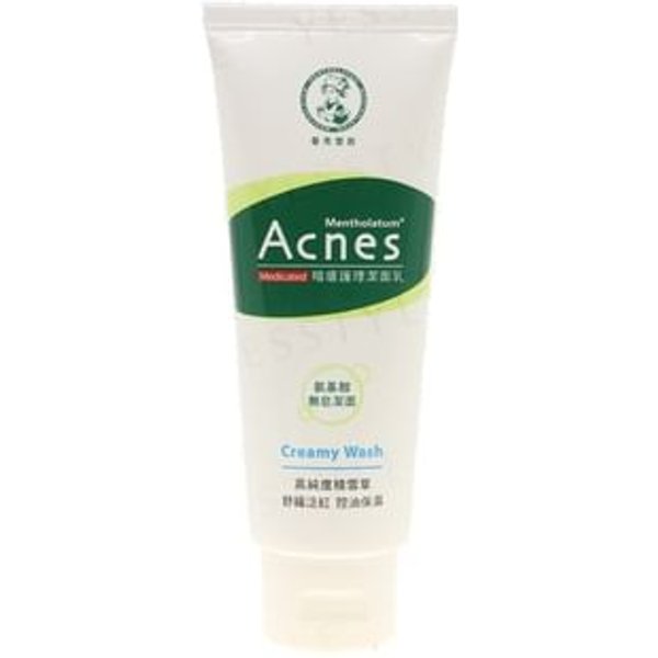 Rohto Mentholatum - Limpiador Facial Anti Acne Acnes Medicated Creamy Wash