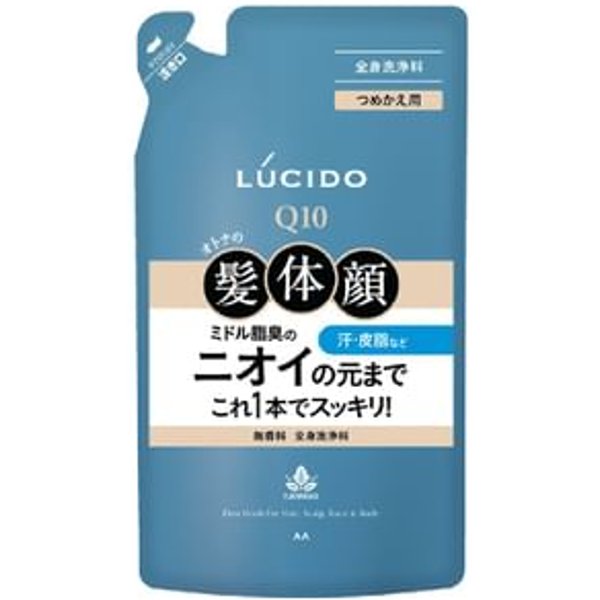 Mandom - Lucido Whole Body Deodorant Wash 380ml Refill
