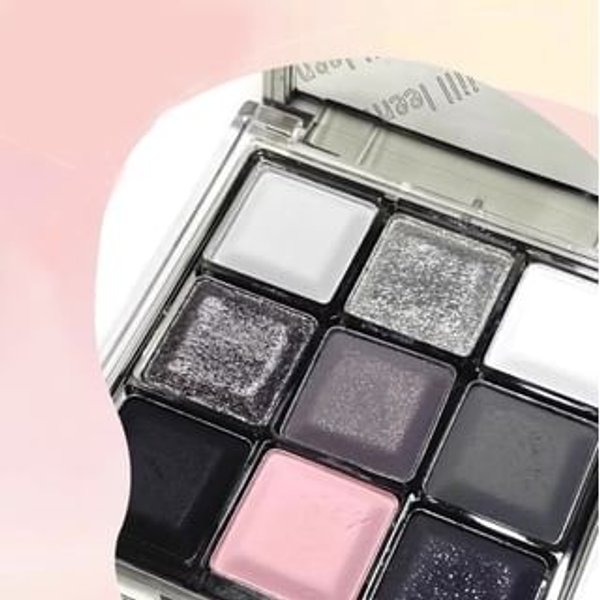 JILL LEEN - 9 Colors Chocolate Eyeshadow Palette - #CC04 Dark Chocolate #CC04 - 9g