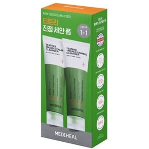 MEDIHEAL - Tea Tree Trouble Calming Cleanser Special Set 2 pcs