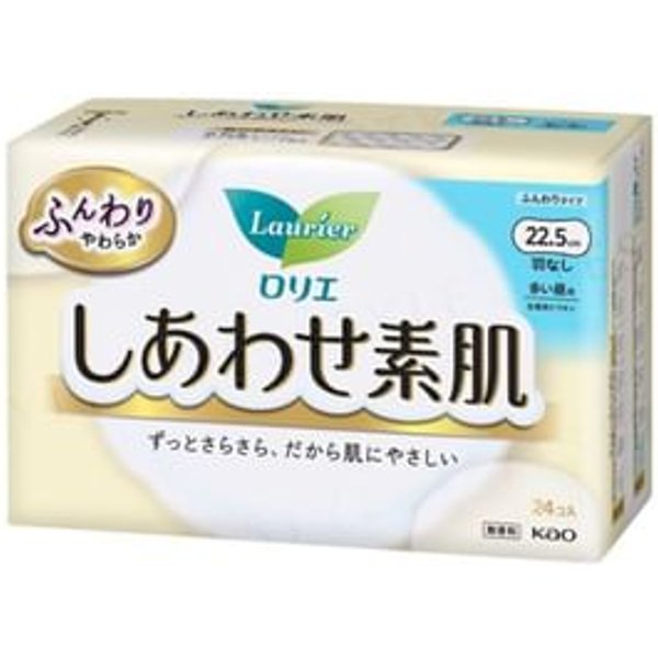 Kao - Laurier F Ultra Gentle Daily Absorbent Feminine Pads 22.5cm 24 pcs