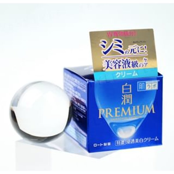 Rohto Mentholatum - Hada Labo Shirojyun Premium Deep Whitening Cream - Aufhellende Gesichtscreme