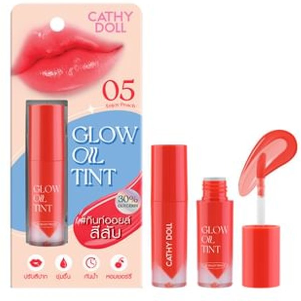 Cathy Doll - Glow Oil Tint 05 Enjoy Peach