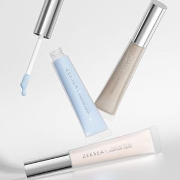ZEESEA - Highlighter & Contour Liquid - 3 Shades #03 Tree Shadow Brown - 7.5g