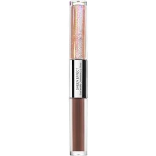SheenEffect - Optical Chameleon Dual-End Lip Gloss - 8 Colors #08 Nude Brown - 1.6g*2
