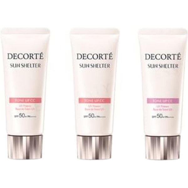 Kose - DECORTE Sun Shelter Tone Up CC SPF 50+ PA++++ 02 Beige - 35g