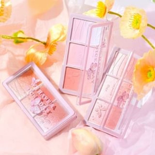 HOLD LIVE - Three Colors Blusher - 9 Colors #101 Brown Rose - 13g