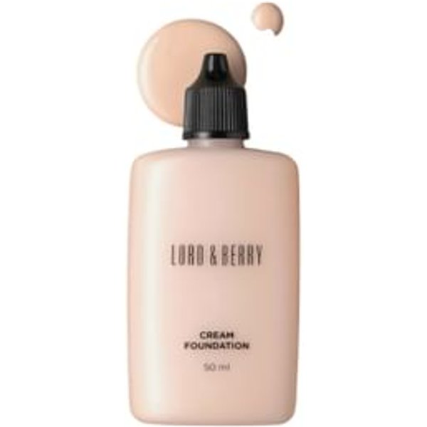 Lord & Berry - Cream Fluid Foundation - 7 Colors #8621 - Honey - 50ml