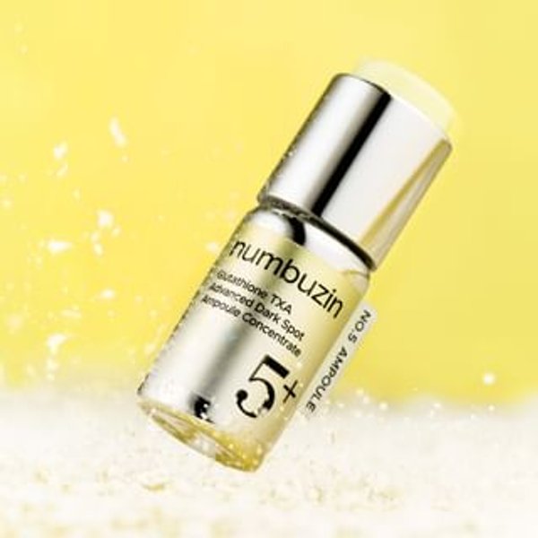 numbuzin - No.5 Glutathione TXA Advanced Dark Spot Ampoule Concentrate - Ampoule concentrée anti-taches avancée No.5 au glutathion et au TXA