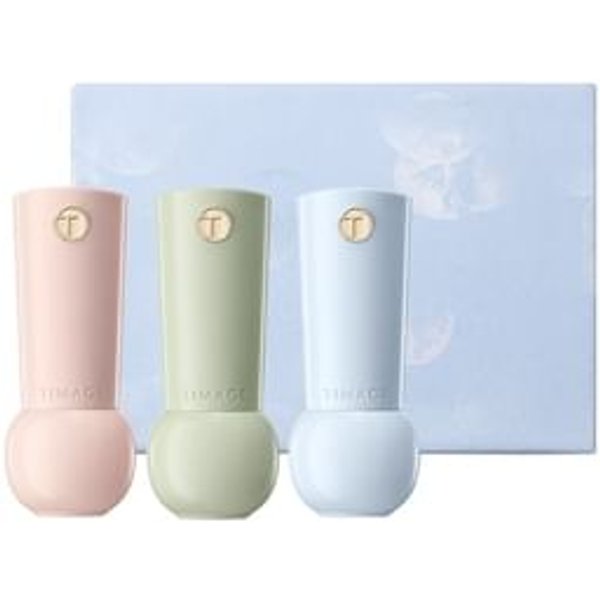 TIMAGE - Glazed Soft Color Essence Lipstick Gift Set - 2 Types #02 Soft Pink - 1.5g x 3