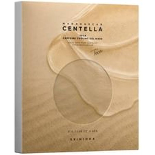 SKIN1004 - Madagascar Centella Teca Caffeine Cooling Gel Mask Set 31g x 4 sheets
