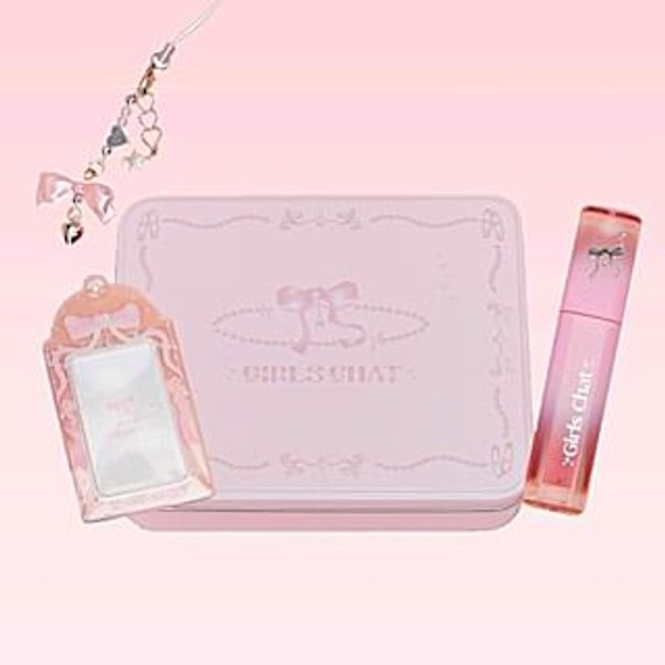Girls Chat - Romantic Rebel Pink Lip Set #Pink Lip Set - 4pcs