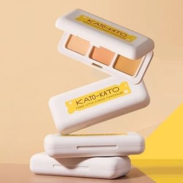 KATO-KATO - Three Little Cheese Concealer #Natural - 1.3g*3