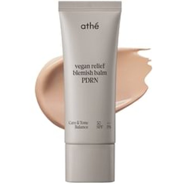 athé - Vegan Relief Blemish Balm PDRN - 2 Colors Mild Ivory
