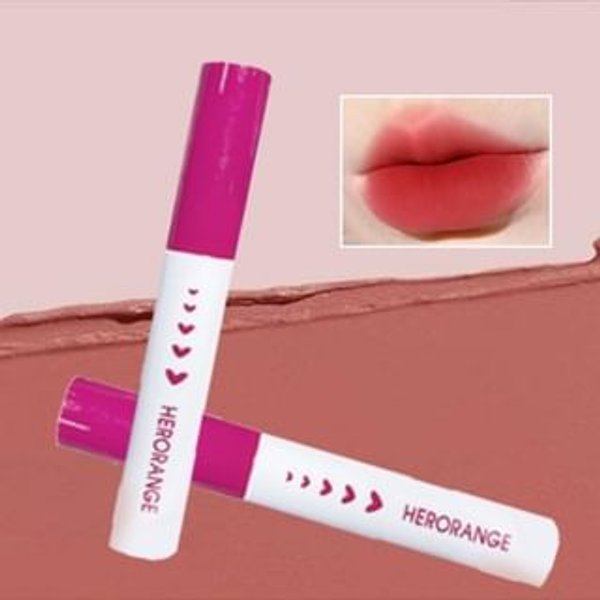 HERORANGE - Passional Love Velvet Lip Glaze Set #Velvet - 2g x 5