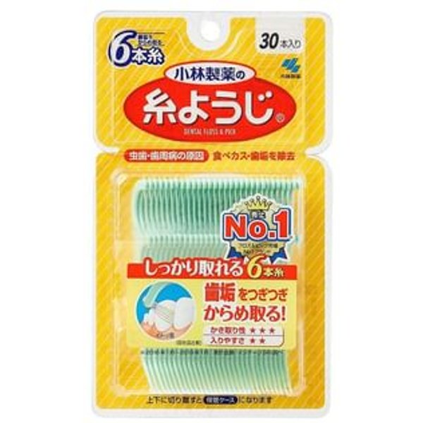 Kobayashi - Disposable Plastic Stemmed Dental Floss 30 pcs